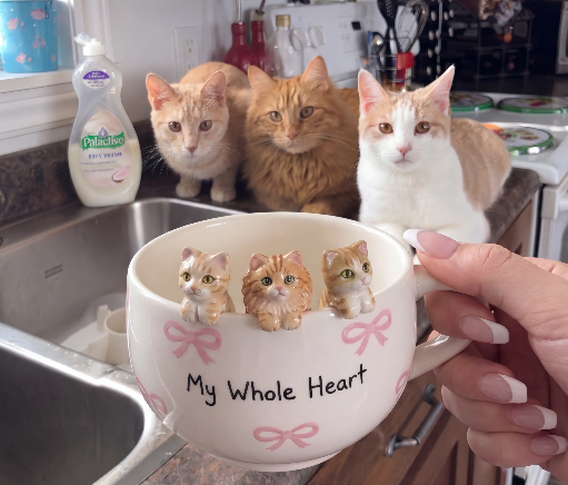 Hand Made Custom Pet Figurine Mug